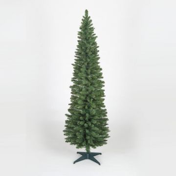 8ft (240cm) Wrapped Pencil Pine Tree