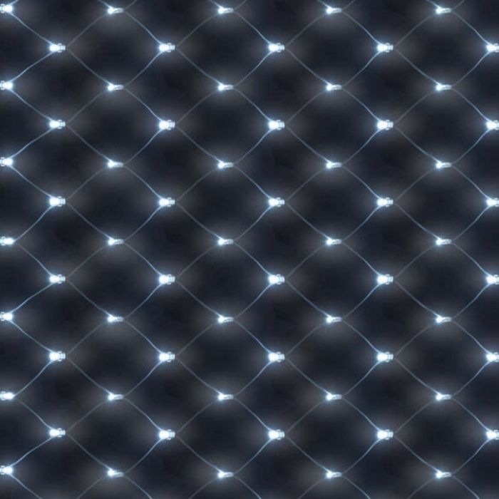 1.2m x 1.2m Chasing Net Christmas Light with 100 Ice White LEDs main product photo