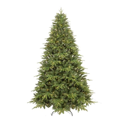 7.5ft (230cm) Prelit Mixed Christmas Tree w/ 700 LEDs and 10 Function Shell Lights