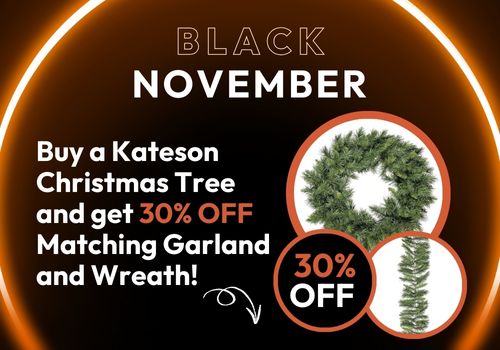 30 Percent Off Matching Garland and Wreath